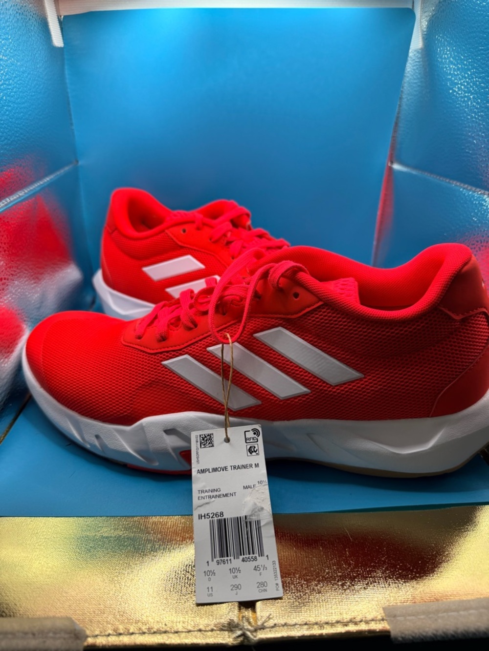Adidas Mens Amplimove Trainer - Red/White
